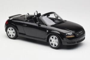 Audi TT 8N Roadster Black Metallic Minichamps 1:18 155017030 Metāls — attēls 4 no 6