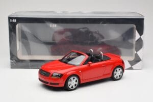 Audi TT 8N Roadster Sarkans Minichamps 1:18 155017032 Metāls — attēls 6 no 6