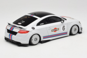 Audi TT ABT RS 8S Martini Pelēks GT Spirit 1:18 GT152-C1 Sveķi — attēls 2 no 6