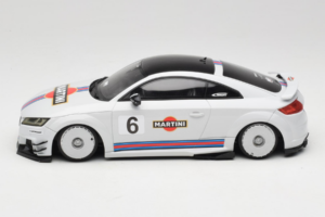 Audi TT ABT RS 8S Martini Pelēks GT Spirit 1:18 GT152-C1 Sveķi — attēls 3 no 6