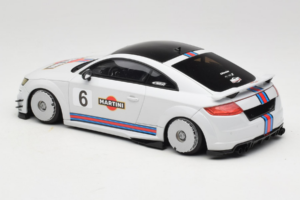 Audi TT ABT RS 8S Martini Pelēks GT Spirit 1:18 GT152-C1 Sveķi — attēls 5 no 6