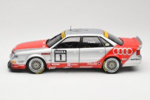 Audi V8 DTM #1 Team AZR F. Biela DTM Champion 1992 Minichamps 1:18 100921001 Metāls — attēls 4 no 8