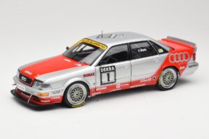 Audi V8 DTM #1 Team AZR F. Biela DTM Champion 1992 Minichamps 1:18 100921001 Metāls
