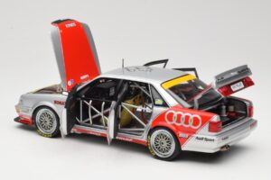 Audi V8 DTM #1 Team AZR F. Biela DTM Champion 1992 Minichamps 1:18 100921001 Metāls — attēls 5 no 8