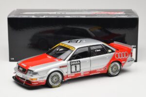 Audi V8 DTM #1 Team AZR F. Biela DTM Champion 1992 Minichamps 1:18 100921001 Metāls — attēls 8 no 8