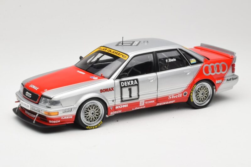 Audi V8 DTM #1 Team AZR F. Biela DTM Champion 1992 Minichamps 1:18 100921001 Metāls