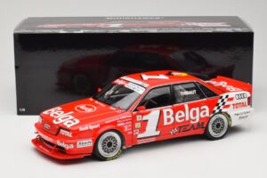 Audi V8 Evolution #1 Team Dubois P-A. Thibaut Belgian Procar 1993 Minichamps 1:18 100931001 Metāls — attēls 8 no 8