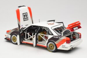 Audi V8 Quattro DTM #44 Team AZR F. Jelinski 1991 Minichamps 1:18 100911044 Metāls — attēls 5 no 8