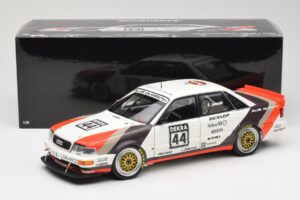 Audi V8 Quattro DTM #44 Team AZR F. Jelinski 1991 Minichamps 1:18 100911044 Metāls — attēls 8 no 8
