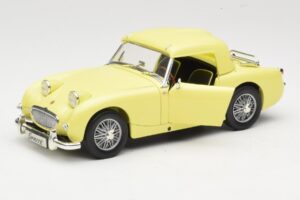 Austin-Healey Sprite Mk1 Dzeltens Revell 1:18 08835 Metāls — attēls 2 no 8