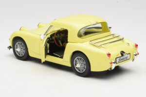 Austin-Healey Sprite Mk1 Dzeltens Revell 1:18 08835 Metāls — attēls 5 no 8