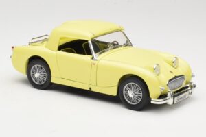 Austin-Healey Sprite Mk1 Dzeltens Revell 1:18 08835 Metāls — attēls 6 no 8