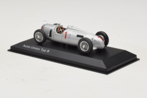 Auto Union Typ B #1 Sudrabs Minichamps 1:43 5031300313 Metāls — attēls 3 no 5