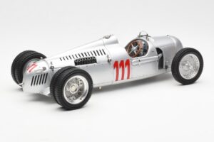 Auto Union Type C #111 H. Stuck Schauinsland Hillclimb Germany 1937 CMC 1:18 M-162 Metāls — attēls 2 no 6