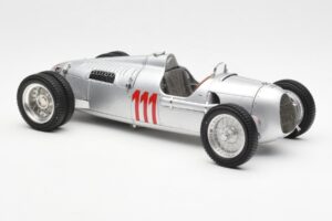 Auto Union Type C #111 H. Stuck Schauinsland Hillclimb Germany 1937 CMC 1:18 M-162 Metāls — attēls 4 no 6
