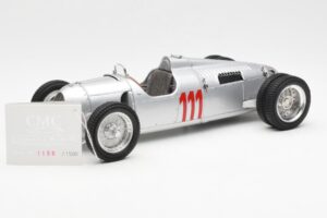Auto Union Type C #111 H. Stuck Schauinsland Hillclimb Germany 1937 CMC 1:18 M-162 Metāls
