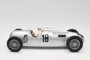 Auto Union Typ C #18 B. Rosemeyer Internationales Eifelrennen Nürburgring Winner 1936 Minichamps 1:18 155361018 Metāls — attēls 3 no 6