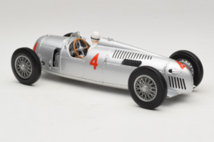 Auto Union Typ C #4 A. Varzi 2nd Place Monaco GP 1936 Minichamps 1:18 155361004 Metāls — attēls 5 no 6