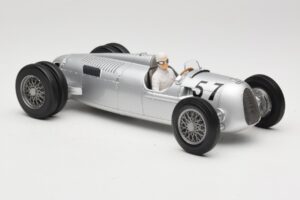 Auto Union Type C #57 H. Stuck Winner Shelsley Walsh Hill Climb 1936 Minichamps 1:18 155361057 Metāls — attēls 4 no 6