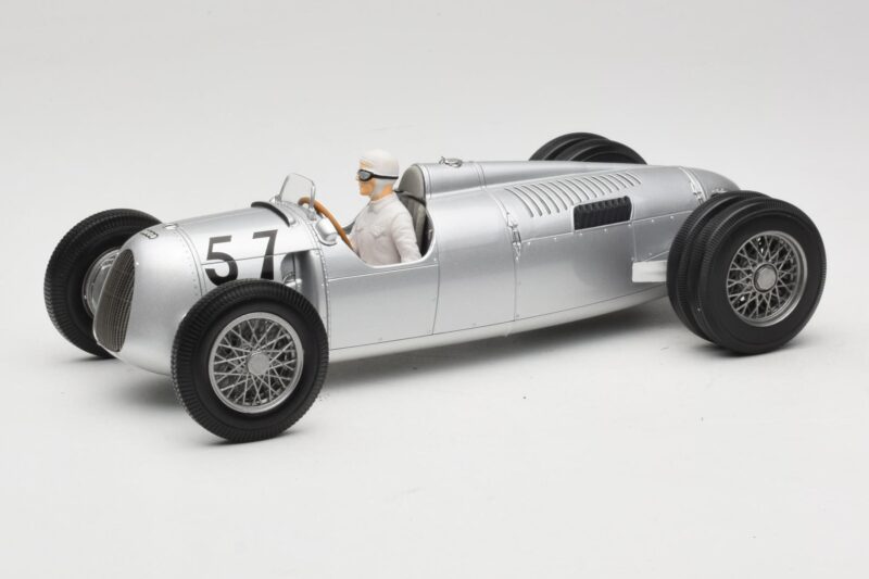 Auto Union Type C #57 H. Stuck Winner Shelsley Walsh Hill Climb 1936 Minichamps 1:18 155361057 Metāls