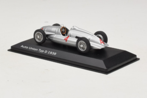 Auto Union Typ D #4 Sudrabs Minichamps 1:43 5030900703 Metāls — attēls 3 no 4