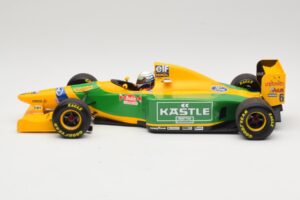 Benetton Ford B193B #5 R. Patrese 3rd Place British GP 1993 Minichamps 1:18 110930906 Metāls — attēls 3 no 6