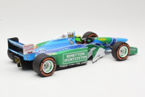 Benetton Ford B194 #5 M. Schumacher Demonstration Run Belgian GP 2017 Minichamps 1:18 510941705 Metāls — attēls 2 no 6