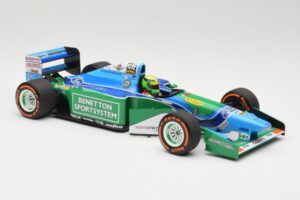 Benetton Ford B194 #5 M. Schumacher Demonstration Run Belgian GP 2017 Minichamps 1:18 510941705 Metāls — attēls 4 no 6