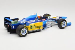Benetton Renault B195 #1 M. Schumacher Winner Belgian GP 1995 Minichamps 1:18 510952901 Metāls — attēls 2 no 6