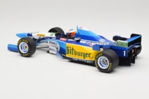 Benetton Renault B195 #1 M. Schumacher Winner Belgian GP 1995 Minichamps 1:18 510952901 Metāls — attēls 5 no 6