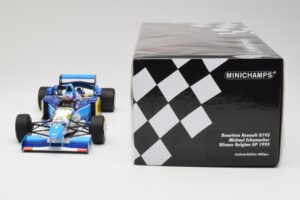 Benetton Renault B195 #1 M. Schumacher Winner Belgian GP 1995 Minichamps 1:18 510952901 Metāls — attēls 6 no 6