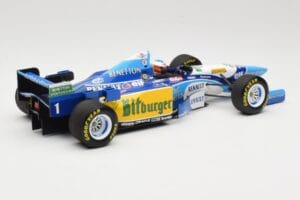 Benetton Renault B195 #1 M. Schumacher Winner German GP 1995 Minichamps 1:18 510952701 Metāls — attēls 2 no 6