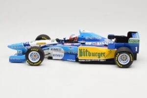 Benetton Renault B195 #1 M. Schumacher Winner German GP 1995 Minichamps 1:18 510952701 Metāls — attēls 3 no 6
