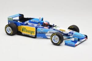 Benetton Renault B195 #1 M. Schumacher Winner German GP 1995 Minichamps 1:18 510952701 Metāls — attēls 4 no 6