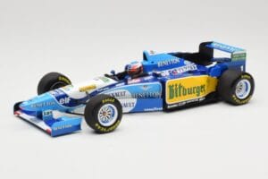 Benetton Renault B195 #1 M. Schumacher Winner German GP 1995 Minichamps 1:18 510952701 Metāls