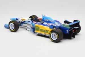 Benetton Renault B195 #1 M. Schumacher Winner German GP 1995 Minichamps 1:18 510952701 Metāls — attēls 5 no 6