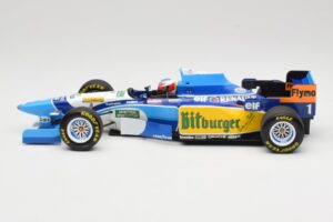 Benetton Renault B195 #1 M. Schumacher Winner Monaco GP 1995 Minichamps 1:18 510952301 Metāls — attēls 3 no 6