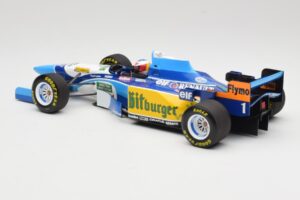 Benetton Renault B195 #1 M. Schumacher Winner Monaco GP 1995 Minichamps 1:18 510952301 Metāls — attēls 5 no 6