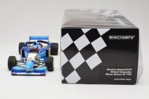 Benetton Renault B195 #1 M. Schumacher Winner Monaco GP 1995 Minichamps 1:18 510952301 Metāls — attēls 6 no 6