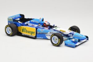 Benetton Renault B195 #2 J. Herbert Winner British GP 1995 Minichamps 1:18 110950802 Metāls — attēls 4 no 6