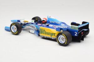 Benetton Renault B195 #2 J. Herbert Winner British GP 1995 Minichamps 1:18 110950802 Metāls — attēls 5 no 6