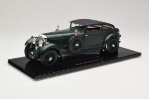 Bentley 6.5 Litre Gurney Nutting Saloon Blue Train Special Zaļš Minichamps 1:18 100139520 Metāls