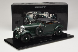 Bentley 6.5 Litre Gurney Nutting Saloon Blue Train Special Zaļš Minichamps 1:18 100139520 Metāls — attēls 8 no 8