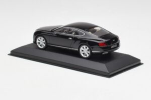 Bentley Continental GT Beluga Melns Minichamps 1:43 436139980 Metāls — attēls 3 no 4