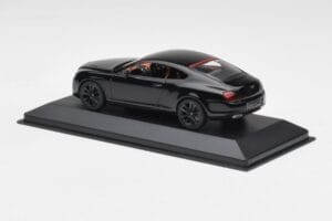 Bentley Continental GT Melns Ar Melniem Diskiem Minichamps 1:43 BENTLEY002 Metāls — attēls 3 no 4