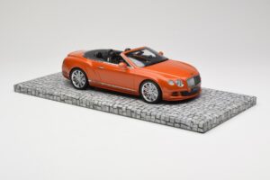 Bentley Continental GT Speed Kabriolets Orange Metallic Minichamps 1:18 107139430 Metāls — attēls 4 no 6