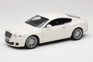 Bentley Continental GT Balts Minichamps 1:18 100139621 Metāls