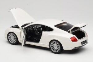 Bentley Continental GT Balts Minichamps 1:18 100139621 Metāls — attēls 5 no 8