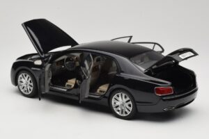 Bentley Flying Spur W12 Diamond Black Kyosho 1:18 08891DBK Metāls — attēls 5 no 8
