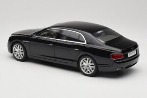 Bentley Flying Spur W12 Diamond Black Kyosho 1:18 08891DBK Metāls — attēls 7 no 8